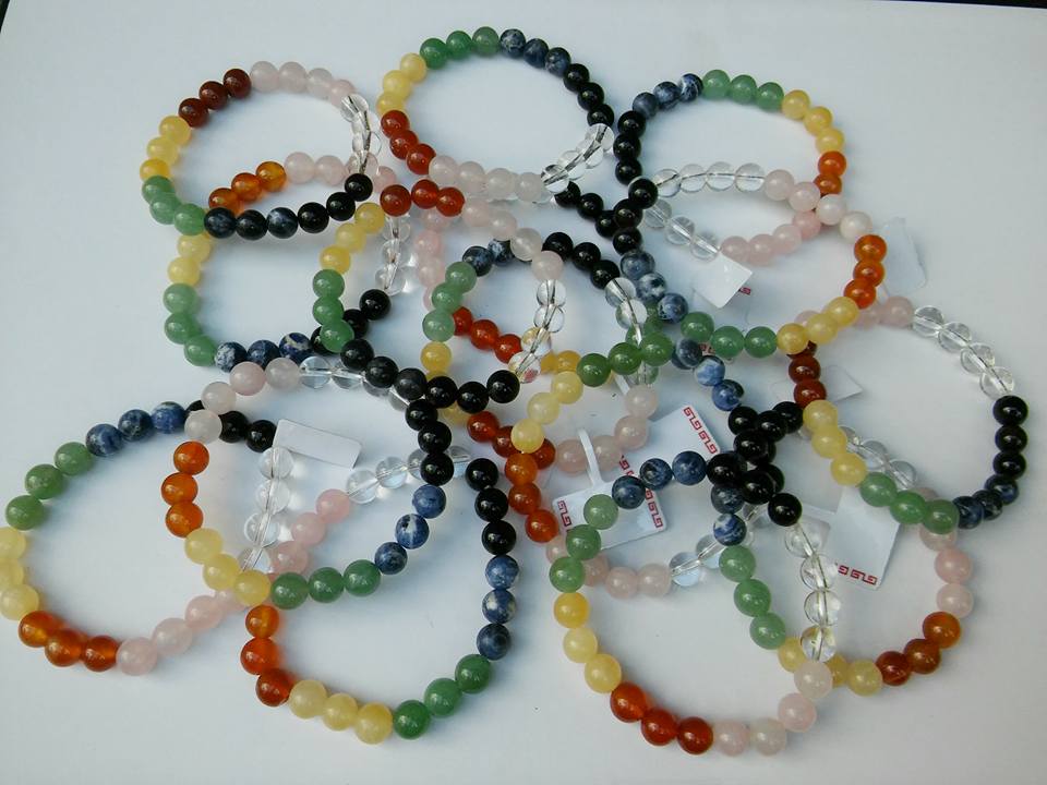 csakra karkötők