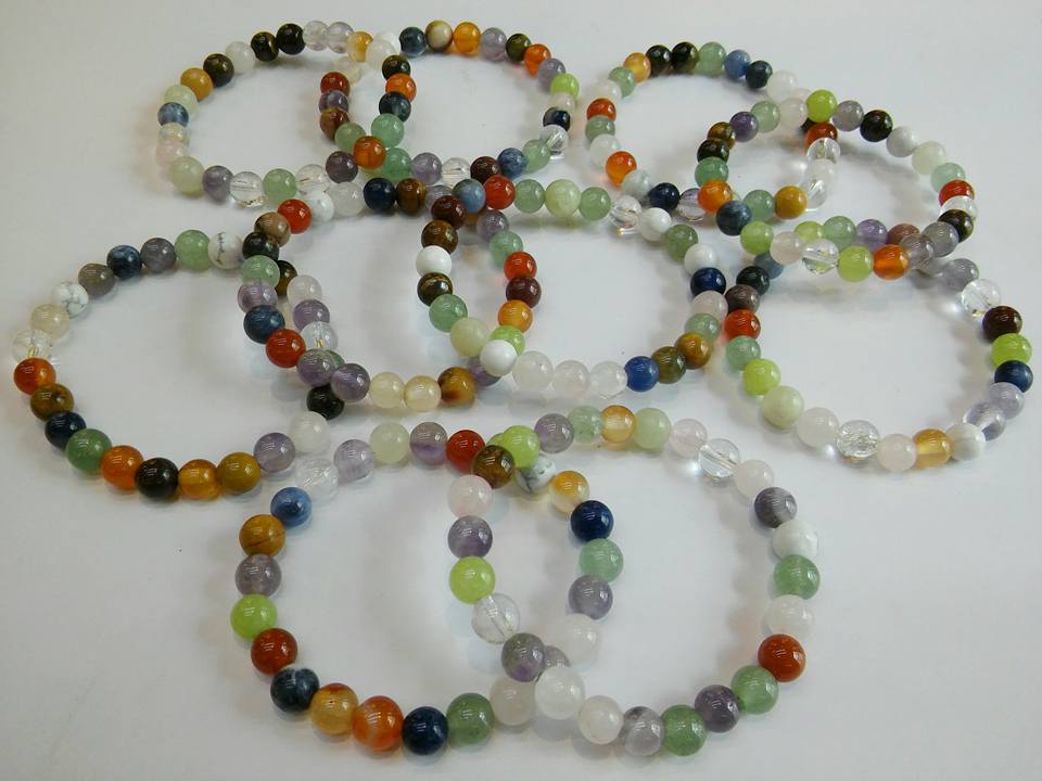 csakra karkötők - gyerek