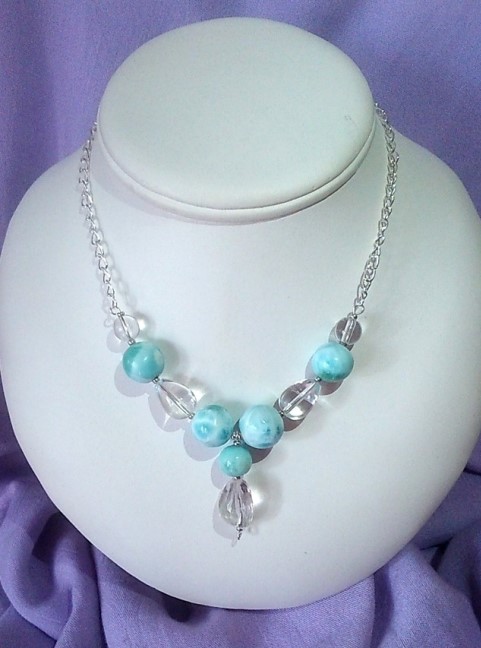 larimar - hegyikristály