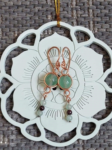 aventurin- aquamarin- granat